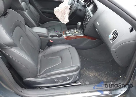 2012 Audi A5 2.0T Premium from USA, damaged, VIN WAULFAFHXCN004592